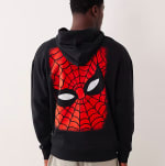 Sudadera extragrande con capucha ASOS DESIGN Spiderman por 9,59€