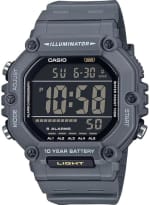 Casio Reloj Digital de Cuarzo hombre AE-1600H-8BVEF, Gris, Deportivo por 29.95€