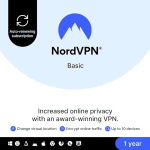 NordVPN Basic 1-Year for 10 Devices £27.32