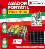 Kit McCormick Sal con Ajo, Condimento, Sazonador y Mini Asador por $120 en Amazon