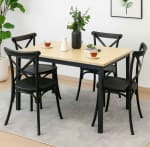 Juego de Comedor New York 4 Sillas Crossback por $179.990