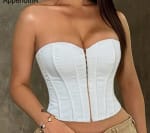 Apperloth A Top corset estilo Y2K de Apperloth por $12.592 en Shein Chile