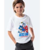 Camiseta de niño La Liga de la Justicia por 1.99€.