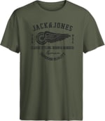 JACK&JONES Heren T-shirt - Four Leaf Clover voor €6 bij Bol