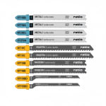 Juego de 10 sierras de calar madera/metal RATIO ProSeries por 2.99€