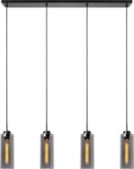 Lucide BRUNO - Hanglamp - 4xE27 - Fumé voor €38,04 bij bol.com