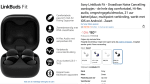 Sony LinkBuds Fit voor €90,50 bij Amazon
