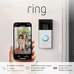 Sonnette vidéo sans fil Ring avec vidéo HD batterie intégrée à 39,99€