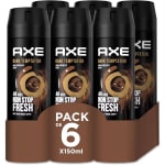 AXE 6 x 150 ml Dark Temptation Chocolate Adrenalin Musk por 12,51€