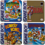 Gameboy Classic 4-Piece Coaster Set for £6.52 on Amazon UK
