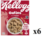 6 Paquetes de Kellogg's Cereales Oaties Avena Crujiente 360g por 5.94€