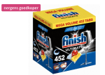4x Finish Ultimate Vaatwascapsules Citrus 113 stuks voor €49,99 bij Plein