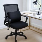 Lumbar Support Cushion Memory Foam Chair Support £2.99 Code Deal