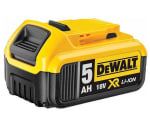 Batterie pour outil sans fil Dewalt DCB184 - 18V XR Li-Ion 5,0 Ah à 54,50€