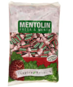 1 Kg de Mentolín - Fresa & Menta - Caramelo duro sin azúcar con edulcorantes a 10.71€