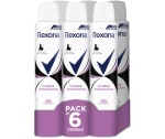 Rexona invisible black&white desodorante aerosol mujer pack de 6 por 11,07€
