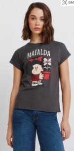 Springfield Camiseta Mafalda por 15.99€.