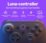 Draadloze Luna-controller voor €44,99