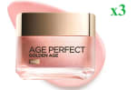 3 Botes de Crema facial embellecedora L'OREAL PARIS Age Perfect Golden 50ml a 22.16€