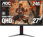 Monitor AOC Mini-Led 27" QHD por $4,437 | Amazon (Banamex)