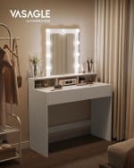 VASAGLE KAILYN Colección Tocador, Luces LED con Brillo Ajustable por 74.80€