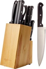 Amazon Basics Juego Cuchillos 14 Piezas Negro por $467 | Amazon