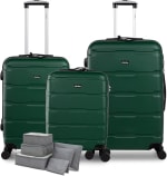 Set Maletas Rumbo 20-24-28" ABS por $1,577 | Amazon