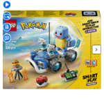 Lego Pokémon Smart Play L'aventure de Carapuce avec le buggy du Dresseur à 24,99€