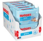 Huggies Pure billendoekjes (1008 doekjes) voor 19,42 euro