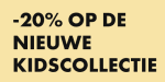 20% korting op de nieuwe kids collectie bij We fashion