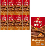 8 Stuks Côte d'Or Bonbon Bloc melkchocoladereep met pralines - 200 g voor €18,99