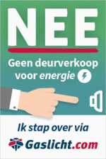 Deursticker 'Nee, geen deurverkoop'