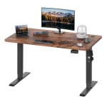 Escritorio eléctrico Devoko con altura ajustable, mesa de 120x60 cm por 57.10€