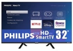 Televisor Philips 32PFL6654/F8C 32" HD Roku por $1,990 en Walmart