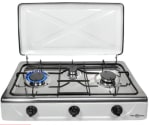 Hornillo Vitrokitchen 302BB - 3 zonas, gas butano, blanco por 44.40€