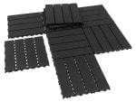 LIVARNO® Dalles à clipser en plastique, 9 pièces à 14,99€