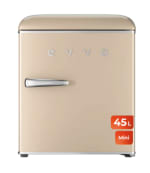 Mini Frigorífico EVVO 45L Control Temperatura, Luz Interior y Estilo Retro por 88,89€