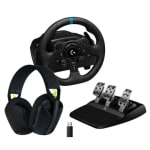 Logitech Pack G923 Volante y Pedales PS4/PS5/PC + Logitech G435 LIGHTSPEED por 199€