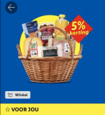 5% korting op je boodschappen bij de Lidl
