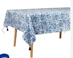Mantel Rectangular 180 x 240 Cm Matiz Boho Azul por $7.990 en Dimarsa.Cl
