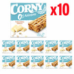 Corny 0% Azúcares Chocolate Blanco 10 x 120 g por 3.99€