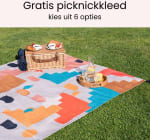 Gratis picknickkleed bij besteding vanaf €300 bij Beliani