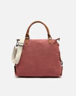 Bolso de hombro con asa bandolera extraíble azul por 18€