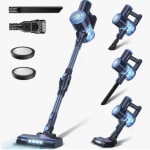 PrettyCare W400 Aspiradora Inalámbrica 25Kpa + accesorios por 53.72€