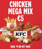 Chicken Mega Mix voor €5 bij KFC