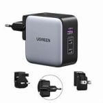 UGREEN 65W GaN 3-Port USB-C Charger – £17.49