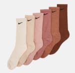 Lot de 6 paires de chaussettes Everyday Plus Crew Nike à 13,85€