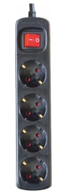 Silver Electronics Regleta Enchufe con 4 Tomas con Interruptor por 6.80€
