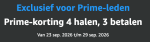 4 halen, 3 betalen op geselecteerde dierenartikelen bij Amazon