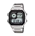 CASIO AE-1200WHD-1AVEF Reloj Hombre World Time Acero por 32.94€